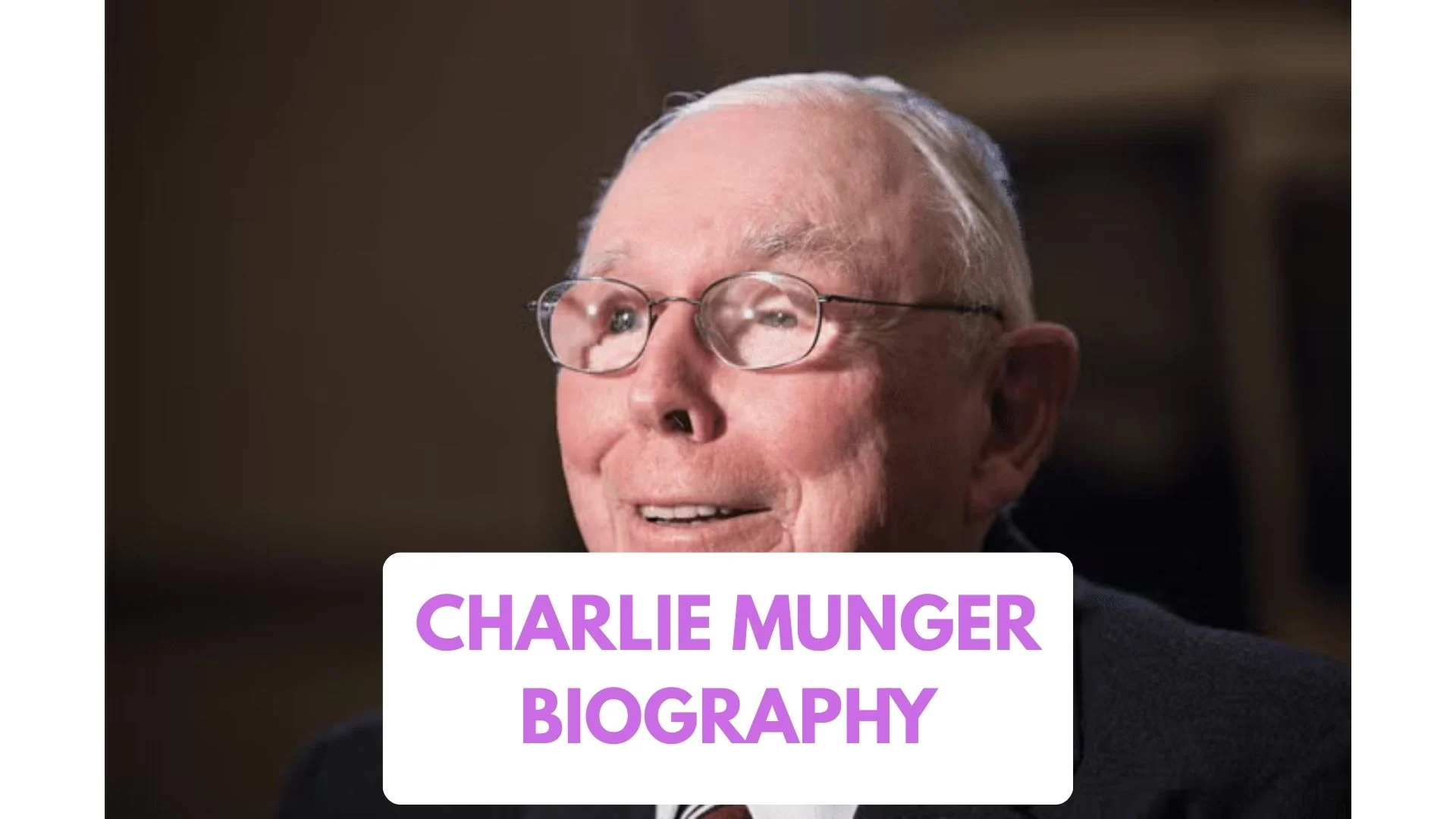 Charlie Munger Biography