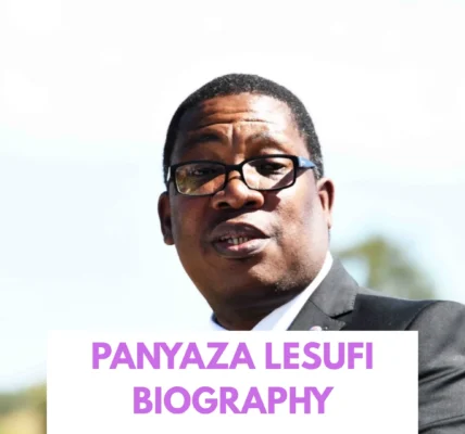 Panyaza Lesufi Biography
