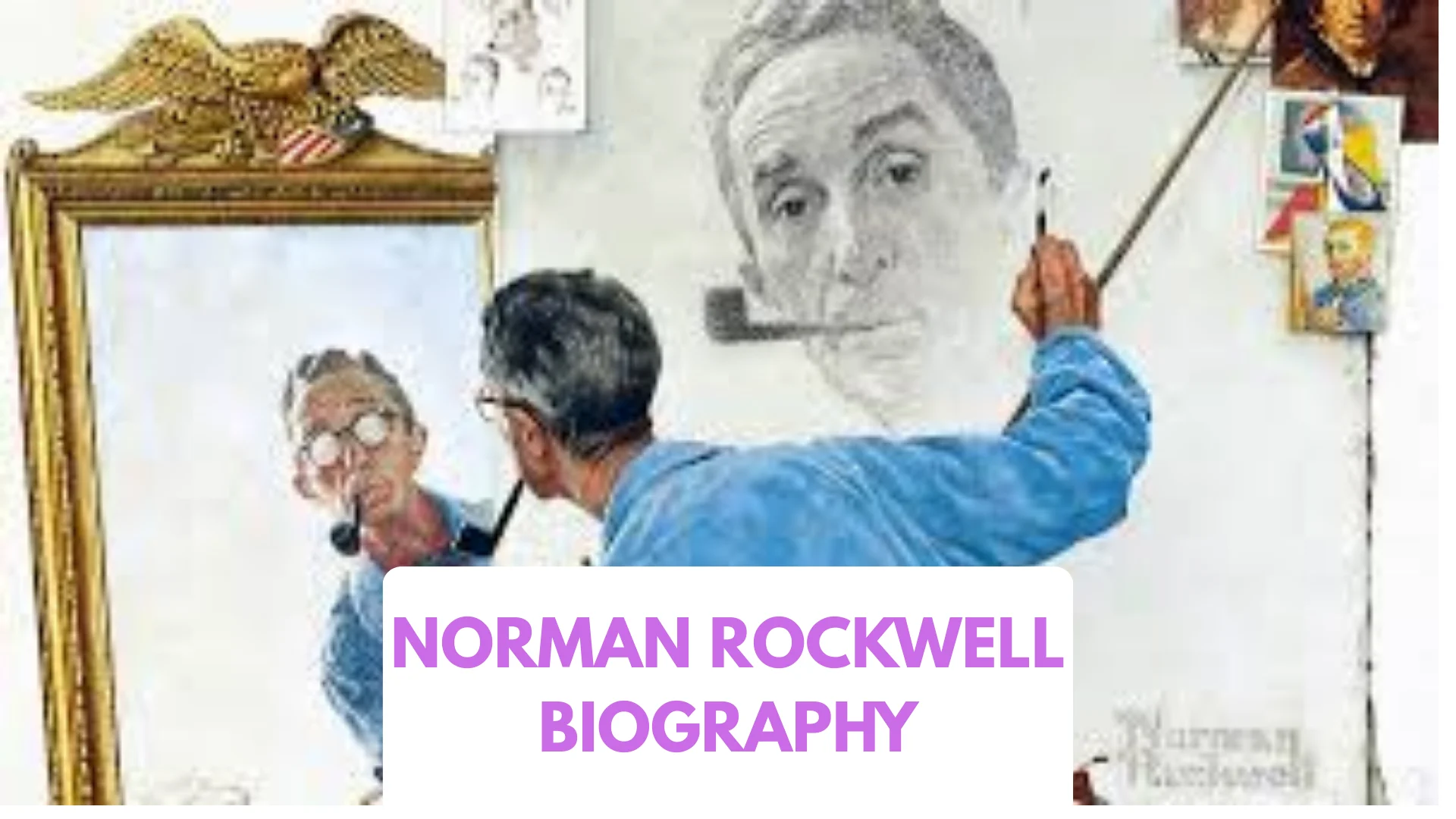 norman rockwell biography